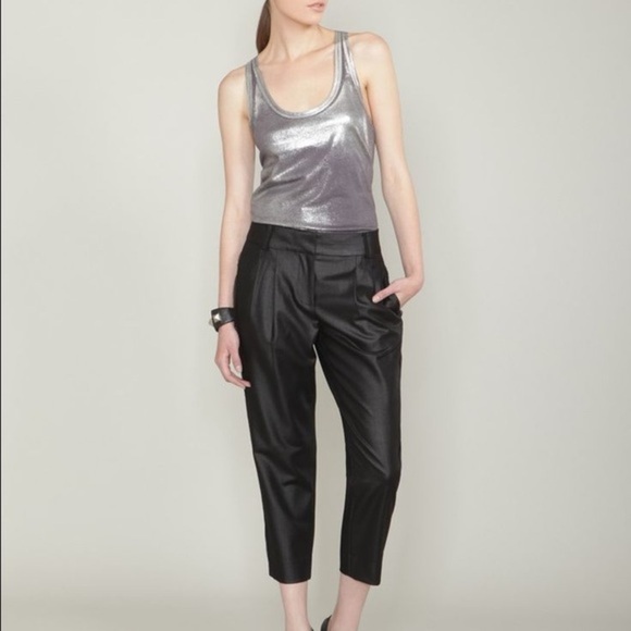 🎉2HP🎉 NWOT. Cropped tux pant by Edun. Size 2. - Picture 2 of 7